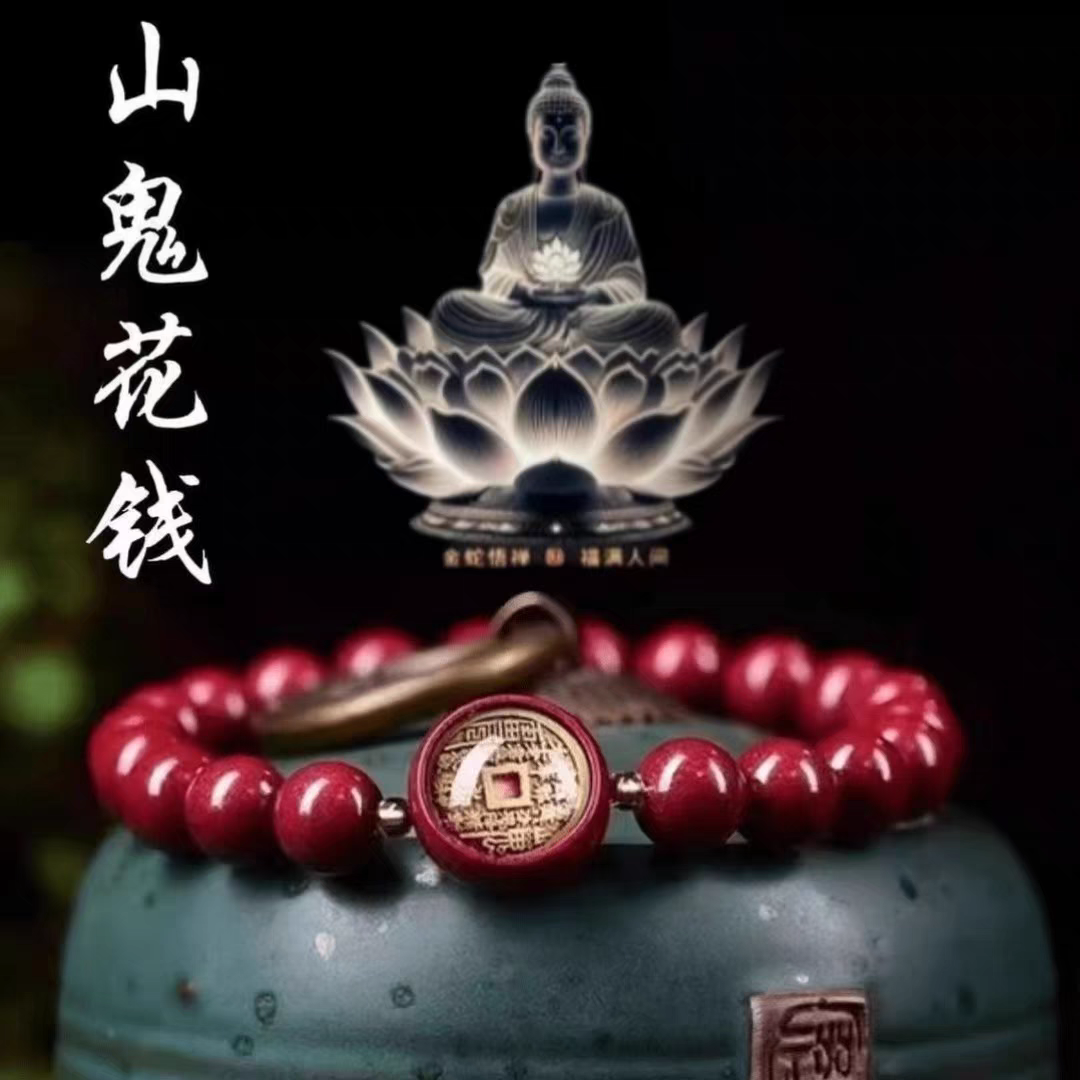 山鬼送钱手串Wealth Bracelet (Mountain Spirit)