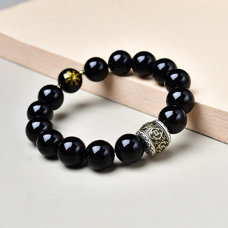 金曜石Golden Obsidian Amulet